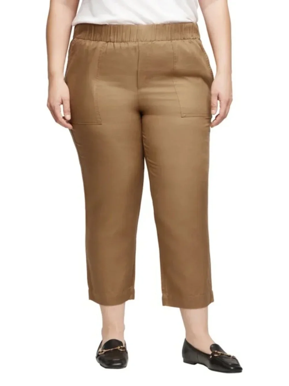 Banana Republic Women's Tapered Crop Pull-On Pant